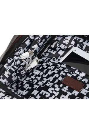 LuluCastagnette Plecak z miejscem na laptopa szary NANO