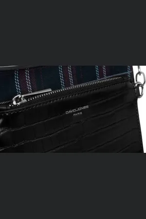 David Jones Listonoszka wężowa czarna [DH] CM6259
