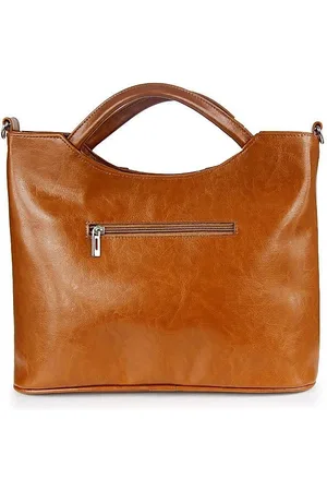 Dan-a Torebka skórzana damska aktówka T105 camel