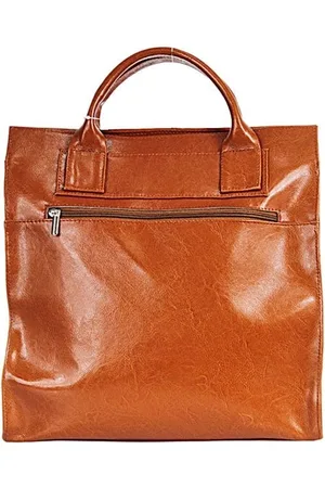 Dan-a Teczka skórzana damska T233 camel