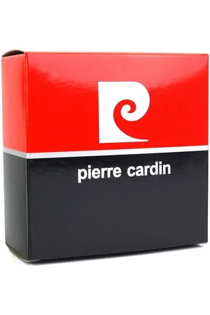 Pierre Cardin Pasek skórzany 9033 czarny