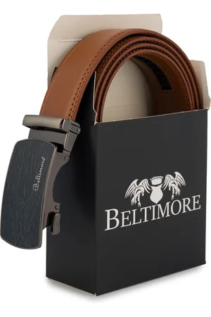 Beltimore Pasek skórzany r.95-110 cm A45 brązowy