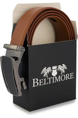 Beltimore Pasek skórzany r.100-115 cm A42 brązowy