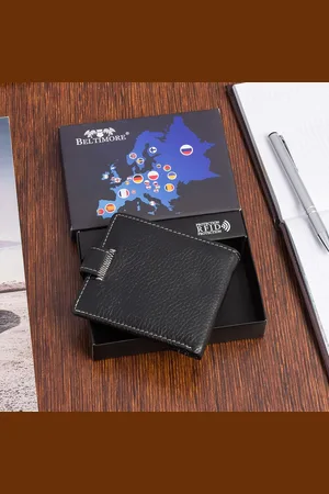 Beltimore Portfel męski czarny RFiD P88