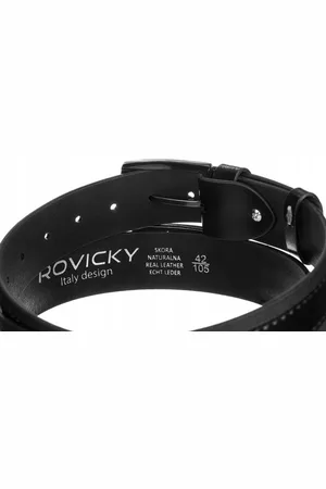 ROVICKY Pasek męski R-PI-01 czarny