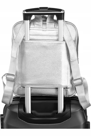ROVICKY Plecak miejski R-PL-29601 srebrny