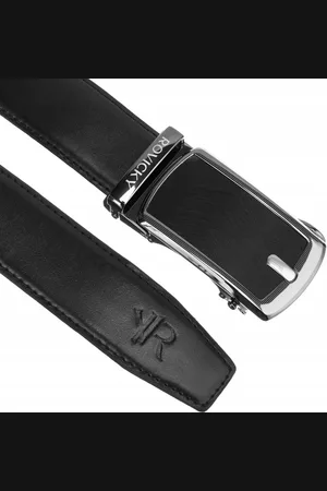 ROVICKY Pasek skórzany RV-AB35 czarny