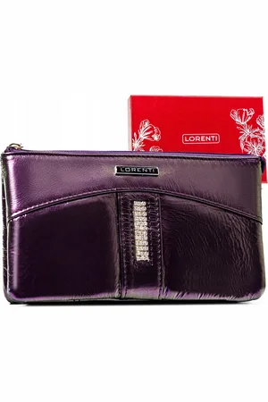 LORENTI Portfel fioletowy 76121-MFS