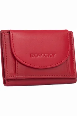 ROVICKY Portfel damski R-21-LFN czerwony