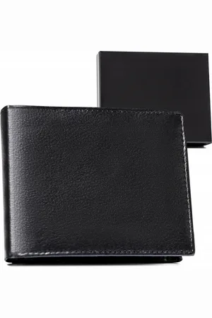 INNY Portfel skórzany N992-SPDM-BOX czarny