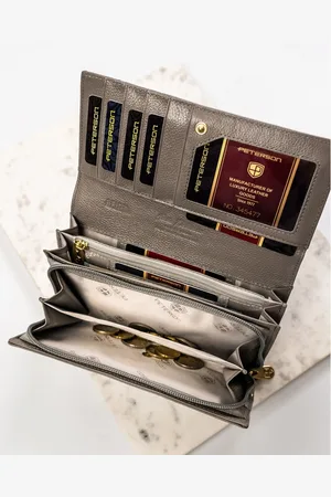 Peterson Portfel damski PTN 42106-BF srebrny