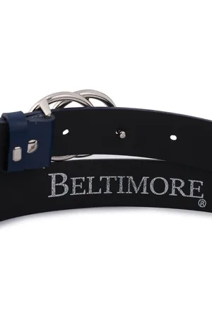 Beltimore Pasek skórzany granatowy B04 r.100-115 cm