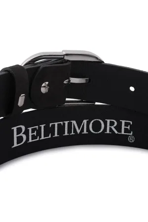 Beltimore Pasek skórzany r.95-110 cm D97 czarny