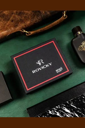 ROVICKY Portfel męski skórzany 22323L-VT-RVT