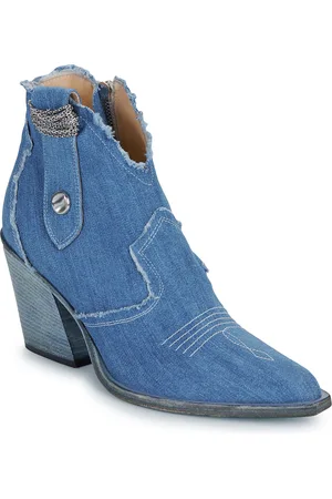 Fru.it Buty 8575-944-CUOIO-GREZZO-JEANS-LAVATO
