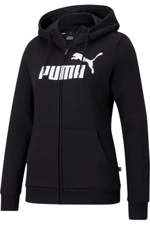 PUMA Bluza damska Ess Logo Full-Zip Hoodie FL