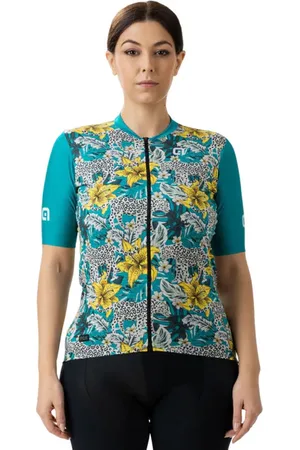 Alé Koszulka rowerowa damska Hibiscus Maglia Donna