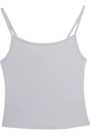 4F Bezrękawnik, crop-top damski SS23TTSHF346