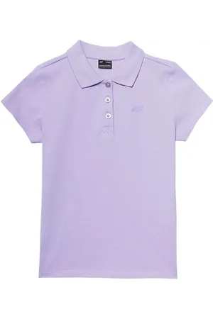 4F Koszulka dziewczęca polo JSS23TTSHF281
