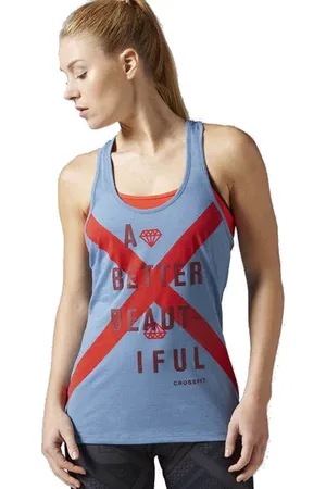 Reebok Bezrękawnik, top damski Cross Fit Graph Tank Beautiful