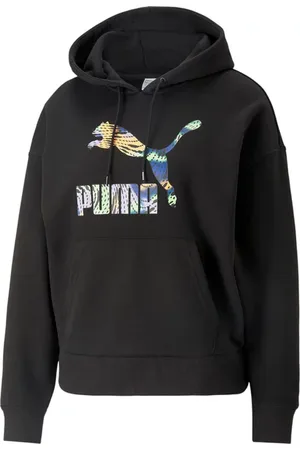 PUMA Bluza damska Classics Logo Infill Hoodie