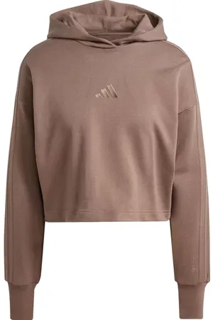 adidas Bluza damska All french Terry 3-Stripes Hoodie