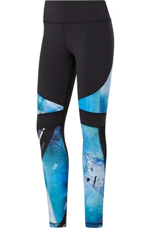 Reebok Legginsy damskie Lux Colorblock Printed 2.0