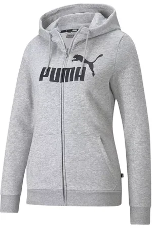 PUMA Bluza damska Ess Logo Full-Zip Hoodie FL