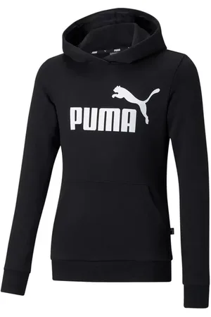 PUMA Bluza dziewczęca Essentials Logo Youth Hoodie