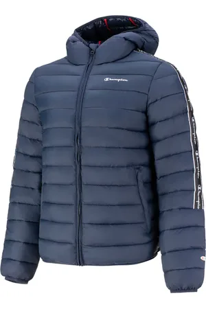 Champion Kurtka męska z kapturem Striped Logo