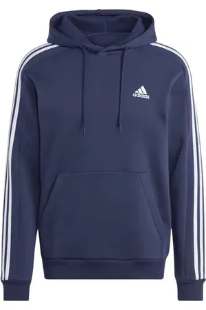adidas Bluza męska Essentials Fleece 3-Stripes Hoodie