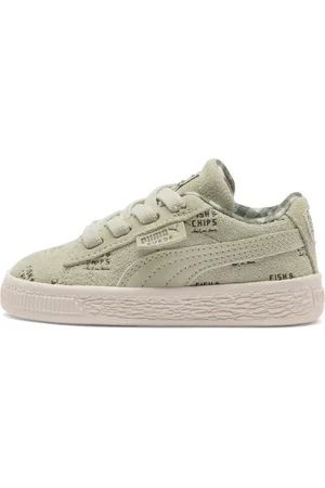 PUMA Buty Suede Green Fish & Chips TinyCottons Jr