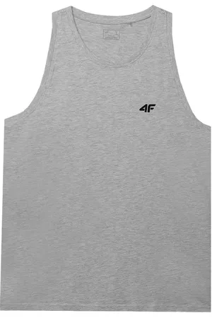 4F Bezrękawnik, tank top męski WSS24TSLEM076