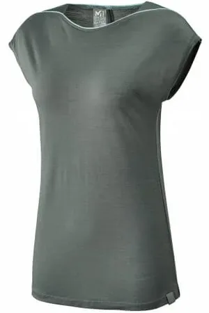 Millet Koszulka damska CLOUD PEAK WOOL szara