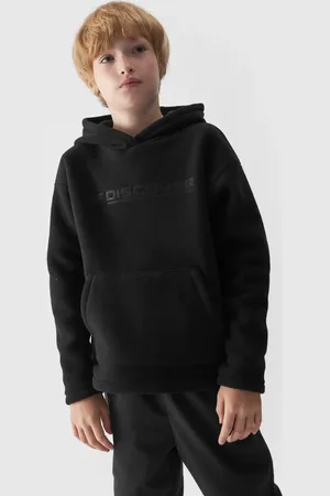 4F JUNIOR Polar chłopięcy z kapturem M213