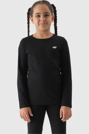 4F JUNIOR Longsleeve bawełniany F318