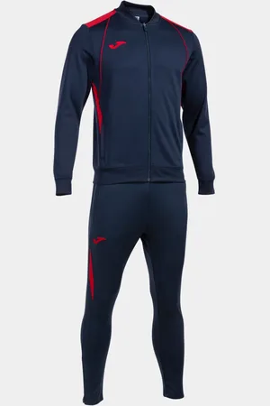 Joma CHAMPIONSHIP VII komplet męski dres spodnie i bluza 103083.336 /czerwony