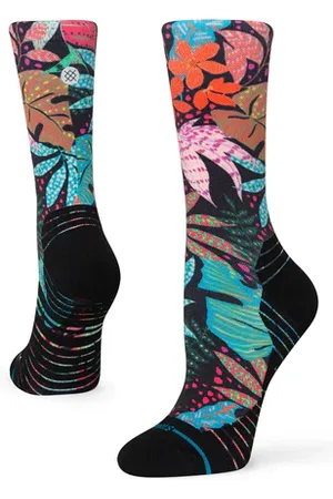 Stance Skarpetki damskie Trippy Trop Crew kolorowe