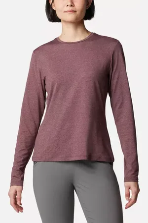 Columbia Koszulka damska Sloan Ridge Graphic LS Moonvista Heather