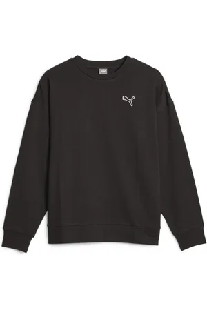 PUMA Bluza damska bawełniana bez kaptura BETTER ESSENTIALS czarna