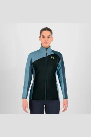 Karpos Bluza damska Federa Full-Zip Fleece Vulcan/Spring niebieska