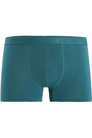 Icebreaker Termoaktywne bokserki męskie Anatomica Cool-Lite Boxers zielone