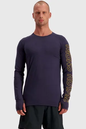MONS ROYALE Koszulka męska merino Temple Tech LS-9 Iron r. XL