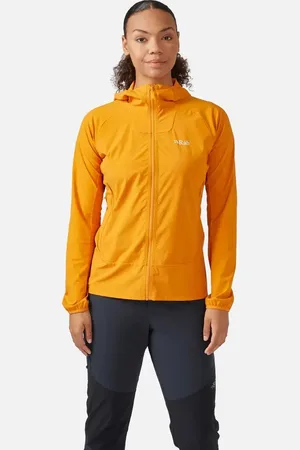 Rab Lekka kurtka softshell damska Borealis Jacket pomarańczowa