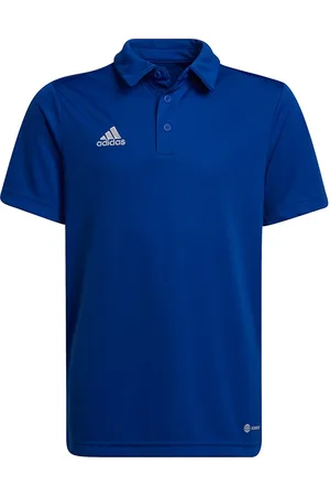 adidas Koszulka polo chłopięca HG6289 niebieska