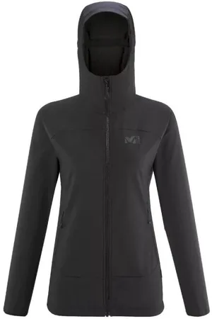 Millet Kurtka softshell damska Fusion Shield Hoodie czarna