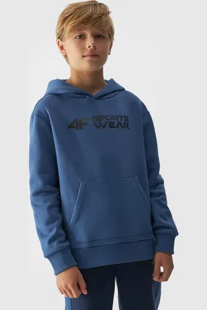 4F JUNIOR Bluza chłopięca M1223 niebieska