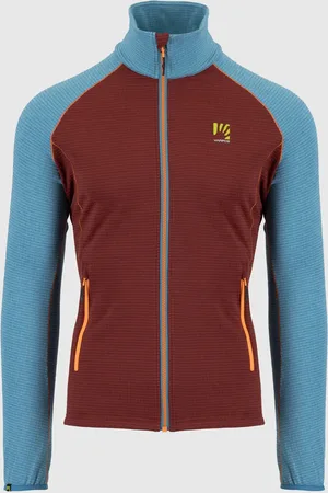 Karpos Bluza męska Ambrizzola Full-Zip czerwona