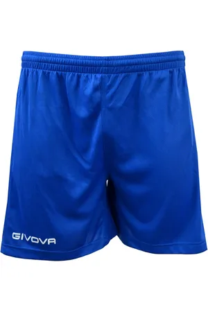 Givova Spodenki sportowe męskie do ćwiczeń P016 niebieskie