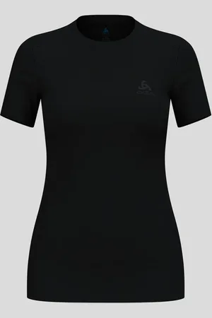 Odlo Koszulka z krótkim rękawem damska Merino 160 BL Top Crew Neck S/S czarna